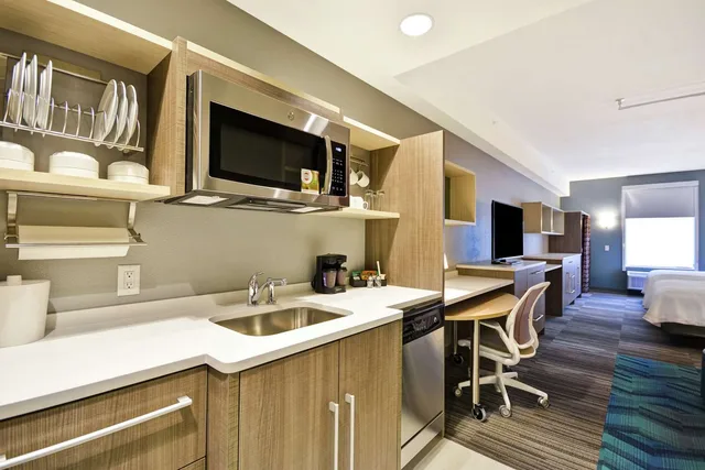 جناح استوديو بسريرين كوين لذوي الإعاقة، Home2 Suites By Hilton Queensbury Glens Falls 3/3