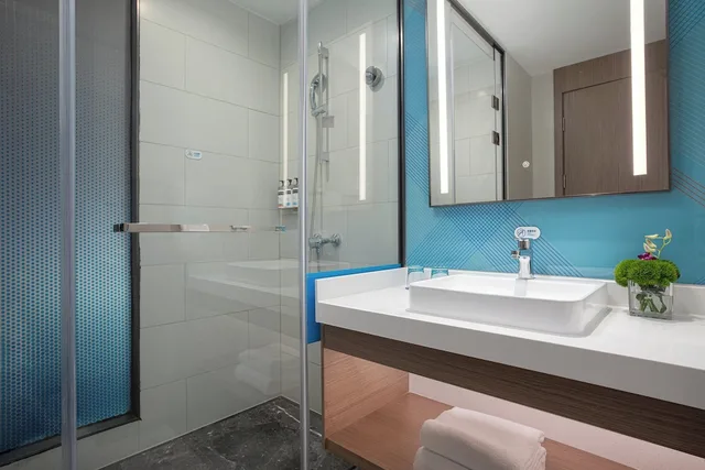 غرفة قياسية بسرير فردي، Holiday Inn Express Shanghai Changfeng Park 4/6