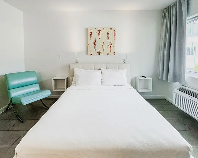 استوديو بسرير كوين، Tranquilo A North Beach Village Resort Hotel 2/2