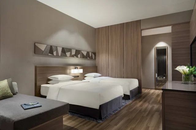 Room, Twin Beds, Outdoor Spring Bath, Mountain View, Hot Spring Bath، Izu Marriott Hotel Shuzenji 3/4