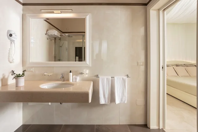 غرفة ديلوكس بسرير مزدوج أو سريرين منفصلين، Hotel Resort Mulino A Vento 4/5