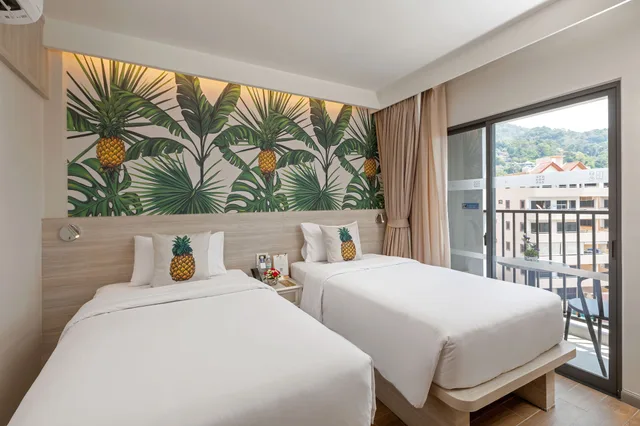 استوديو بسريرين منفصلين، Sawaddi Patong Resort & Spa 1/5