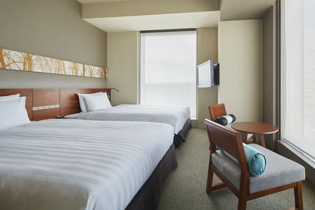 Renovated, Superior, Twin Beds, Corner، Mitsui Garden Hotel Sendai 2/10