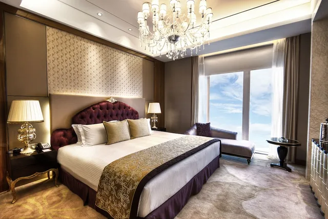 جناح رئاسي بسرير كينج، HILTON DALIAN 6/8