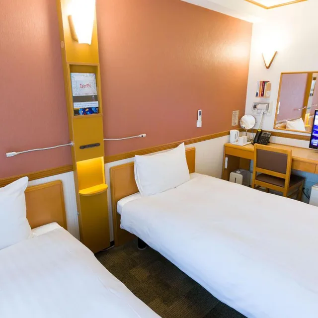 غرفة بسريرين منفصلين، Toyoko Inn Kanazawa Kenrokuen Korinbo 2/8
