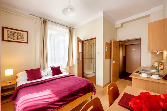 غرفة بسريرين منفصلين أو سرير مزدوج، Maly Krakow Aparthotel 3/5