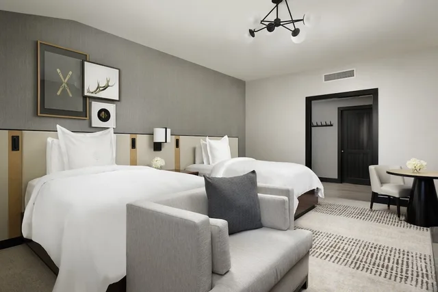غرفة بريميير بسريرين مزدوجين، Four Seasons Resort and Residences Vail 2/2