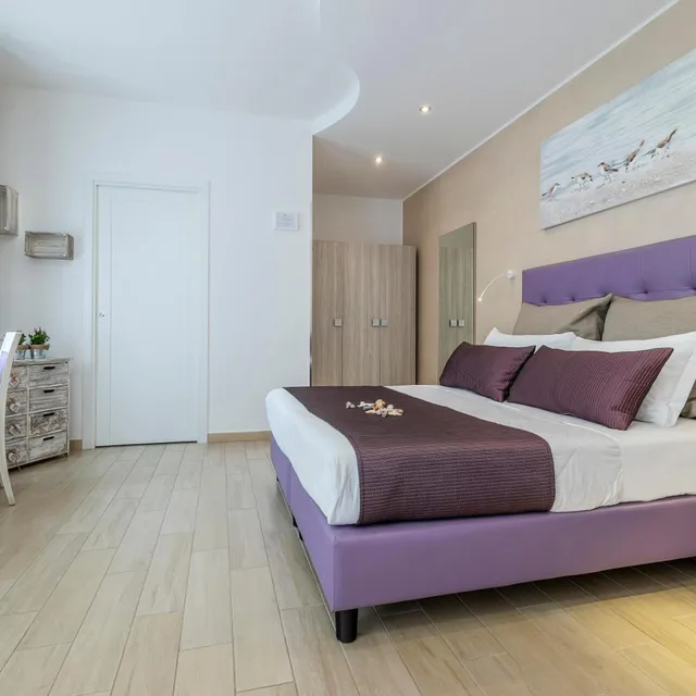غرفة كبيرة بسرير مزدوج، Hotel Soffio D'estate 1/8