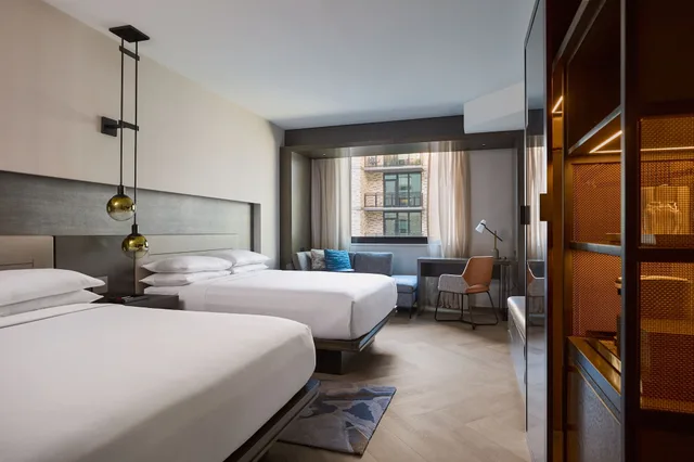 غرفة كلوب بسرير مزدوج، Washington Marriott Capitol Hill 3/6