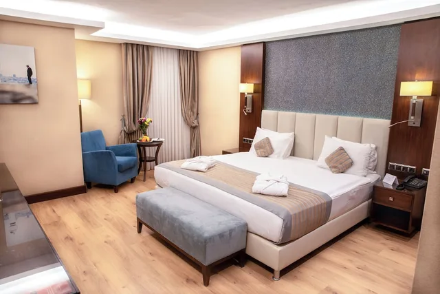 Superior Double Room With King Size Bed، Grand Aras Hotel Suites Istanbul Sisli 1/7