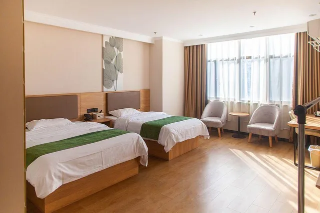 غرفة ديلوكس عائلية، GREENTREE INN WUHU JIANGBEI SHENXIANG EXPRESS HOTEL 1/1