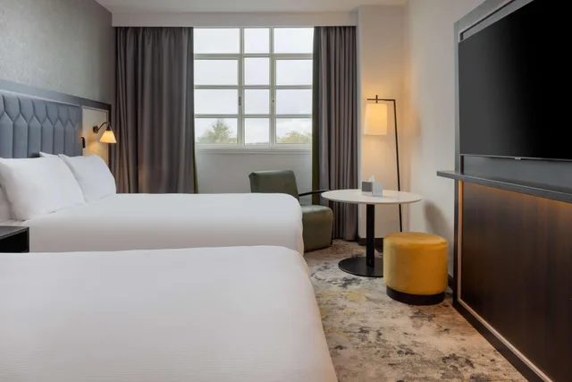 غرفة ديلوكس عائلية، Hilton Cardiff Hotel 3/6