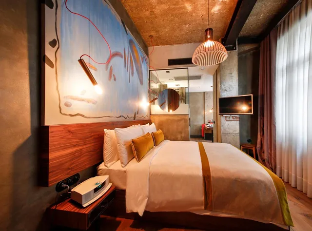 غرفة بسرير كوين، Hotel The Public Istanbul 3/5