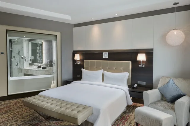 جناح فاخر بسرير كينج، Taj Agra 3/4