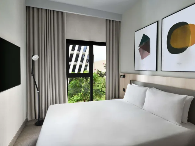 شقة بسريرين كينج بغرفتي نوم، Adagio Apart Hotel 3/9