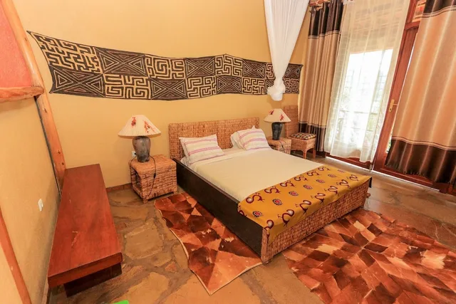 غرفة قياسية بسرير مزدوج، Palm Garden Lodge 1/1