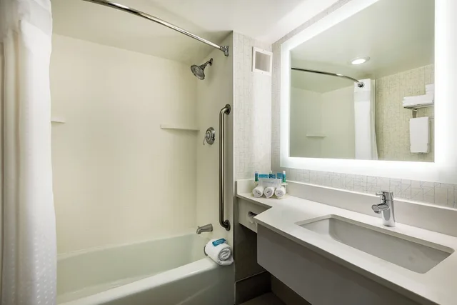 غرفة قياسية بسرير كينج لذوي الإعاقة، Holiday Inn Express Flint-Campus Area 4/5