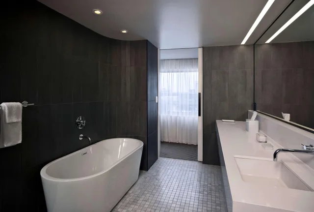غرفة ديلوكس بسرير مزدوج، The Statler Dallas Curio Collection By Hilton 3/4