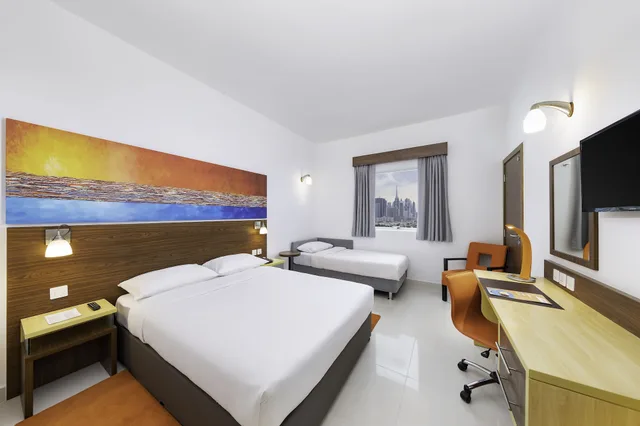 غرفة متصلة عائلية بسرير كوين وسرير فردي، Citymax Hotel Bur Dubai 5/10
