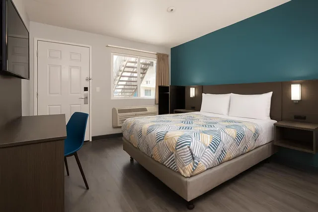 غرفة مفردة بسرير مزدوج لذوي الإعاقة، Motel6 Westminster, CA - North 3/10