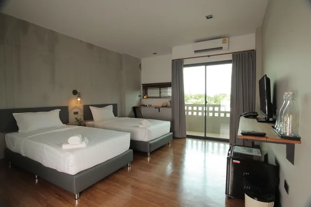 غرفة بسريرين منفصلين، Space 59 Hotel 1/3