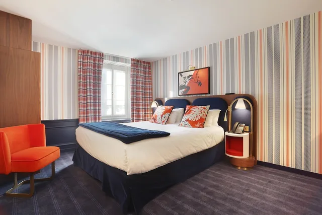 Room, Twin Beds, Auberge Du Cheval Blanc 1/2