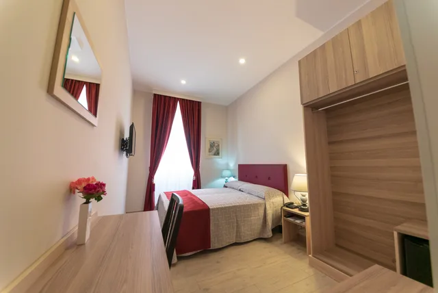 غرفة قياسية مفردة بسرير مزدوج، Hotel Balilla 4/4