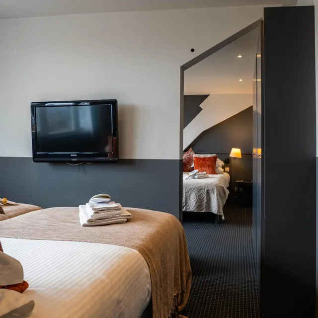 غرفة قياسية رباعية، Hotel Gravensteen 1/8