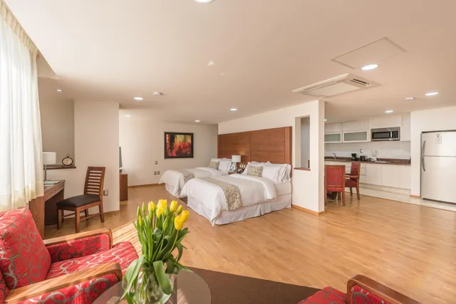 جناح سوبيريور بسريرين مزدوجين، Suites Perisur Apartamentos Amueblados 2/5