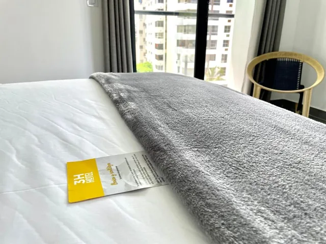غرفة بسرير مزدوج بإطلالة على البحر بشرفة، 3H Hotel Rodadero Santa Marta 4/6
