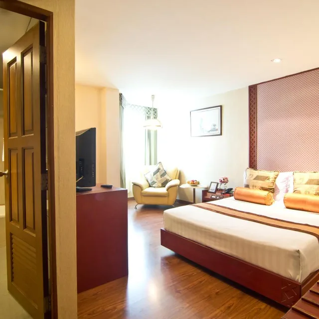 غرفة قياسية بسرير مزدوج، Fortuna Hotel Bangkok 1/10