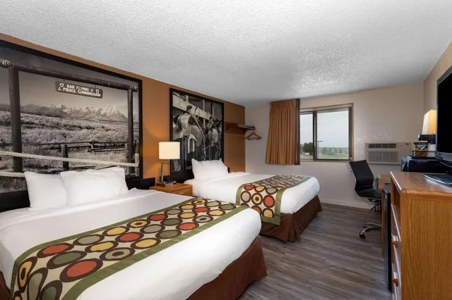 غرفة قياسية بسريرين كوين، Super 8 By Wyndham Cheyenne Wy 5/9