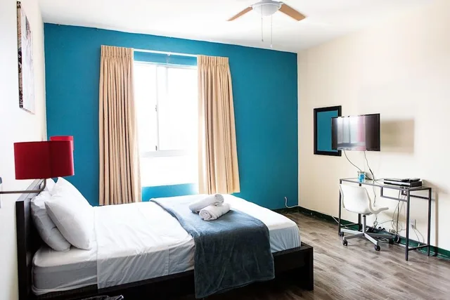 Private, Double Bed, Shared Wing، Samesun Hollywood (formerly Walk of Fame Hostel) 1/1
