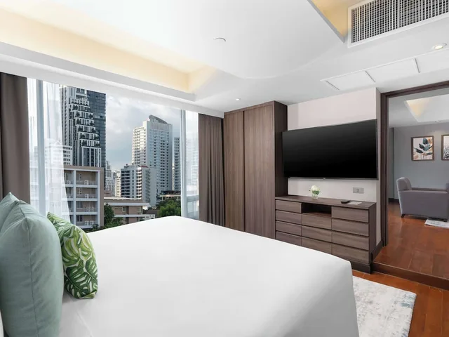 شقة تنفيذية بسرير كينج، Novotel Living Bangkok Sukhumvit Legacy 1/4