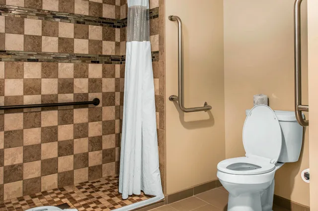 غرفة قياسية بسرير كينج، Quality Inn & Suites Houghton Downtown 7/7
