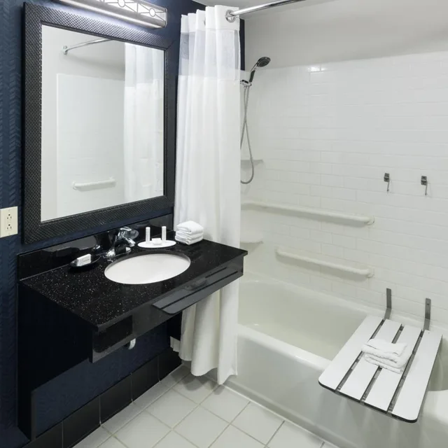 Room, King Bed, Bathtub, Accessible, Fairfield Inn And Suites Orlando At Seaworld 4/10