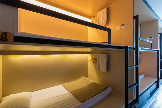 سكن مشترك مختلط بأربعة أسرّة وأسرّة بطابقين، Cubic Bed Pratunam - Hostel 1/9