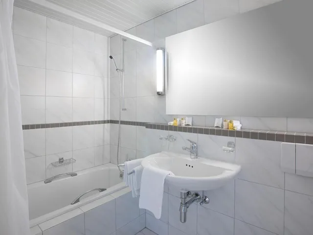 غرفة ديلوكس بسرير مزدوج، Hotel Serpiano 5/8