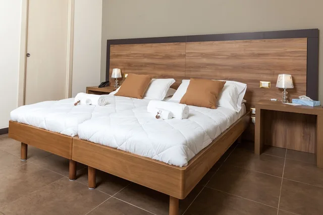 غرفة قياسية بسريرين منفصلين، Modica Palace Hotel 3/4