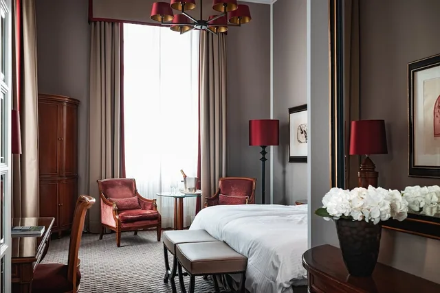 غرفة غراند ديلوكس بسرير مزدوج، Althoff Grandhotel Schloss Bensberg 4/6