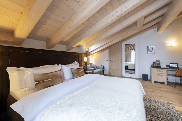 Deluxe, Twin Beds, Attic، Hotel de Verbier 1/5