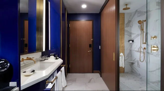 غرفة بسرير كينج بشرفة، Hard Rock Hotel New York 2/2