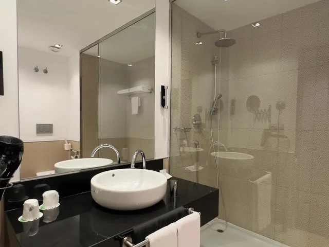 غرفة بسرير مزدوج مع سرير إضافي، Hotel Palacio Albacete and Spa 6/8