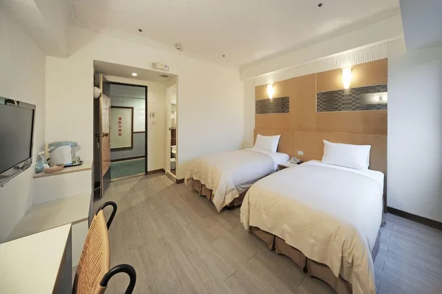غرفة بسريرين منفصلين، Kenting Holiday Hotel 1/1