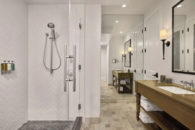 غرفة ديلوكس بسريرين كوين لذوي الإعاقة، Hotel Yountville 3/3