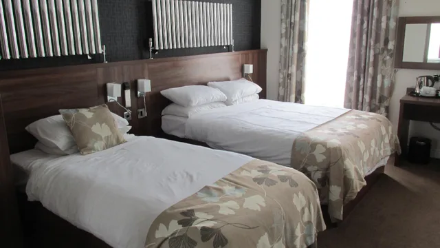 غرفة ديلوكس عائلية بسرير مزدوج وسرير فردي، Harboro Hotel 1/1