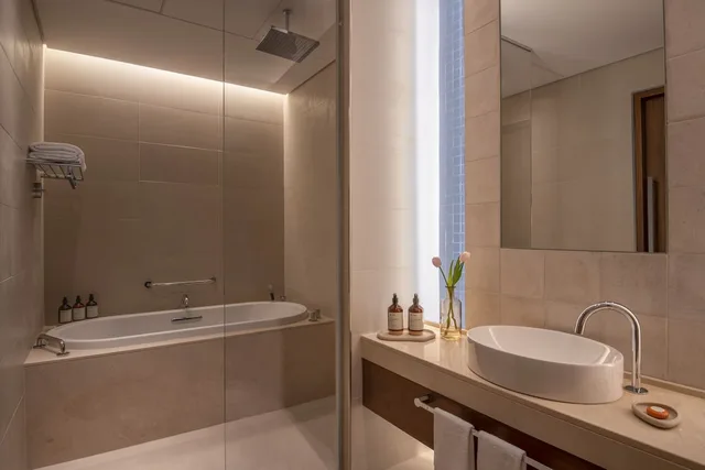 Essential, Single Bed، Abesq Doha Hotel & Residences 6/8