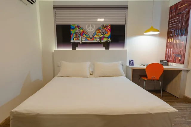 غرفة قياسية بسرير كوين، Hotel Caiua Lago Umuarama 1/1