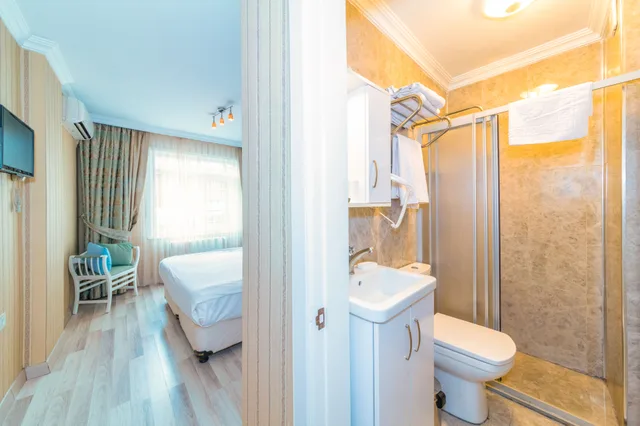غرفة بسرير مزدوج أو سريرين منفصلين، Walnut Shell Hotel 6/6