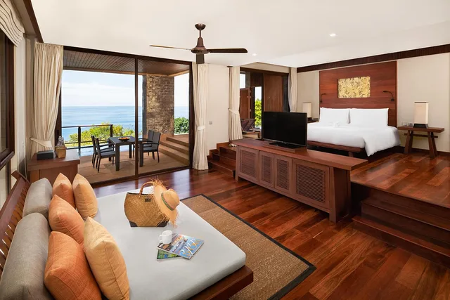 جناح بسريرين كينج بإطلالة على البحر بغرفتي نوم بمسبح خاص، Paresa Resort Phuket 1/1